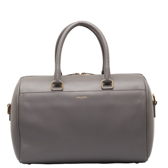 Saint Laurent Shoulder Mini Gray 2WAY 6 Classic Bag Duffle - Picture 1 of 12